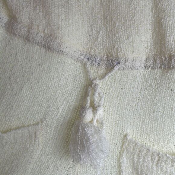 NWT L*Space womans cream knit romper - Picture 4 of 13